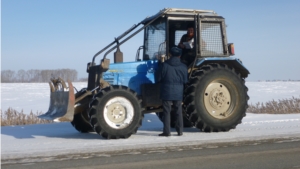 Операция «Снегоход» в Ибресинском районе