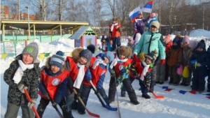 День зимних видов спорта в столичных детских садах