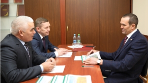 Михаил Игнатьев провел рабочую встречу с руководством Шемуршинского района