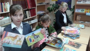 Акция «Добрые помощники в мире книг» в Кукшумской сельской библиотеке