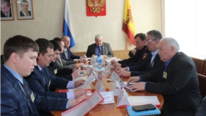 В рамках проверки военного комиссариата состоялось срочное совместное заседание призывных комиссий Ядринского и Красночетйского районов