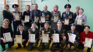 Встреча в Советской школе накануне Дня Защитника Отечества