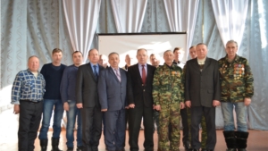 Мариинско-Посадский район: встреча боевых товарищей, служивших в сухопутных войсках