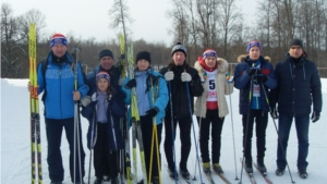 Республиканские соревнования по лыжным гонкам среди спортивных семей на призы Главы Чувашии Михаила Игнатьева