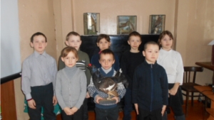 Выставки в Доме-музее Лобачевского посетили учащиеся Андреево-Базарской  школы