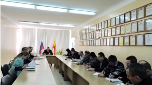 Заседание антитеррористической комиссии Яльчикского района