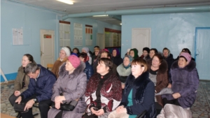 Глава Ядринской районной администрации Андрей Софронов встретился с жителями Большечурашевского сельского поселения