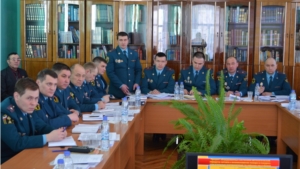 В Мариинско-Посадском районе состоялся семинар-совещание с начальниками территориальных подразделений надзорной деятельности МЧС России