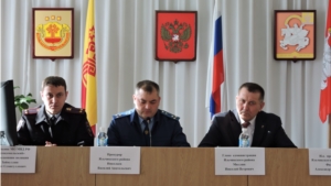 Заседание координационного совещания руководителей правоохранительных органов Яльчикского района