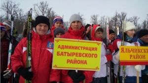 Команда Батыревского района- на спартакиаде органов государственной власти Чувашской Республики и органов местного самоуправления