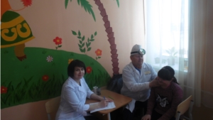 Диспансеризация детей в Козловском комплексном центре  социального обслуживания населения