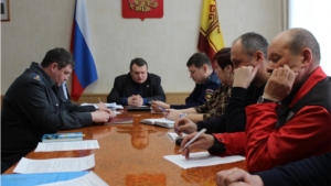 Состоялось заседание Ядринской районной комиссии по обеспечению безопасности  дорожного движения