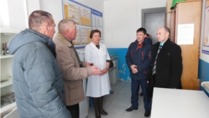 Руководитель Государственной ветеринарной службы Чувашской Республики С.И. Скворцов посетил Урмарский район