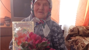 Сегодня свой 90-летний юбилей отметила долгожительница  из д. Испуханы Смирнова Анна Васильевна