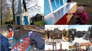В рамках республиканского проекта «Эстафета памяти поколений» проводится акция «Обелиск» в Ядринском районе
