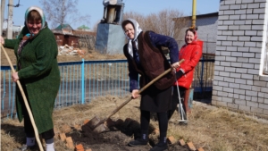 Чичканское сельское поселение: Началась весенняя уборка территорий