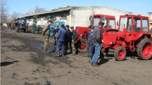 Техосмотр в колхозе "Урожай" и СХПК "Победа"