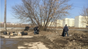 За чистоту любимого города: в Ленинском районе проходят мероприятия в рамках весеннего санитарно-экологического месячника