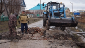 На территории Чичканского сельского поселения продолжается работа по благоустройству