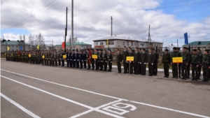 В Красночетайском районе проходит республиканская Спартакиада молодежи допризывного возраста