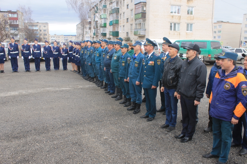 Открытие  памятника «Огнеборцам»