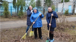 Новочебоксарская городская стоматологическая поликлиника приняла участие в весеннем субботнике