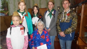 Активисты Козловского района организовали акцию " Письмо Победы"