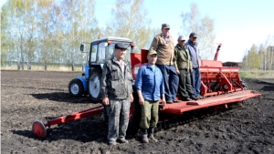 Ход весенне- полевых работ в Батыревском районе