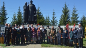 В Красноармейском районе состоялся митинг, посвященный 73-й годовщине Победы в Великой Отечественной войне