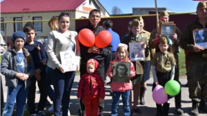 В День Победы в Аликовском районе состоялось открытие памятника участникам Великой Отечественной войны 1941-1945 гг.