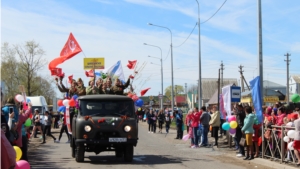 День Победы в Канашском районе:  легкоатлетический пробег «Трасса мужества», солдатская каша, смотр строя и песни