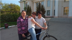 Всероссийская акция «На работу на велосипеде» прошла  на  территории Козловского района