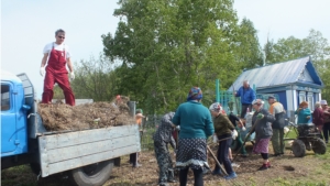 Субботник на кладбище 19.05.2018