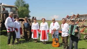 Агитбригада на полях ООО "Родина"