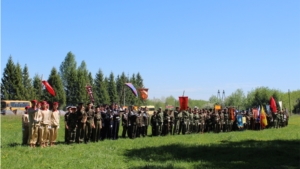 В Мариинско-Посадском районе проходят районные игры юнармейского движения «Зарница» и «Орленок»