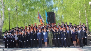 В городе Новочебоксарске впервые состоялось торжественное вручение свидетельств о завершении кадетского обучения