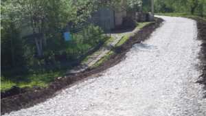 Ремонт грунтовой дороги  в Малой Ерыкле завершен