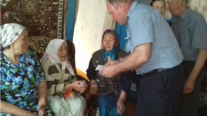 Жительница села Новые Шимкусы отметила 95-летний юбилей