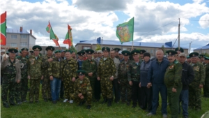 День пограничника в Батыревском районе