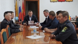 Яльчикский район посетил главный государственный инженер-инспектор Чувашской Республики Сергей Вязовский
