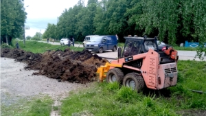 В д. Айбечи завершается строительство наружного газопровода