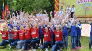 Активисты молодежных организаций Ядринского района приняли участие во Всероссийской акции «Мы – граждане России»