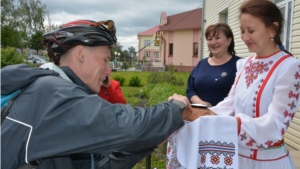 В гостях у библиотеки - чувашский путешественник