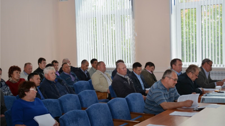 Состоялось очередное заседание Вурнарского районного Собрания депутатов