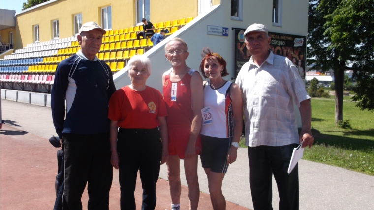 Красночетайские легкоатлеты – лучшие среди ветеранов спорта