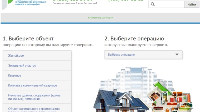 Возможности электронного сервиса Росреестра «Жизненные ситуации»