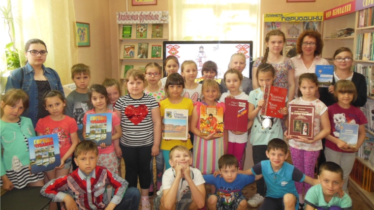 Детская библиотека города Канаш провела мероприятия для пришкольных лагерей