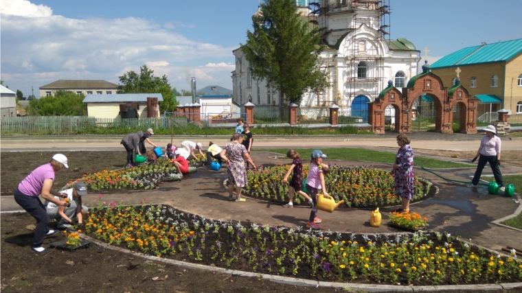 Свежий аромат цветов (с. Янгильдино, Кшаушское с/п)