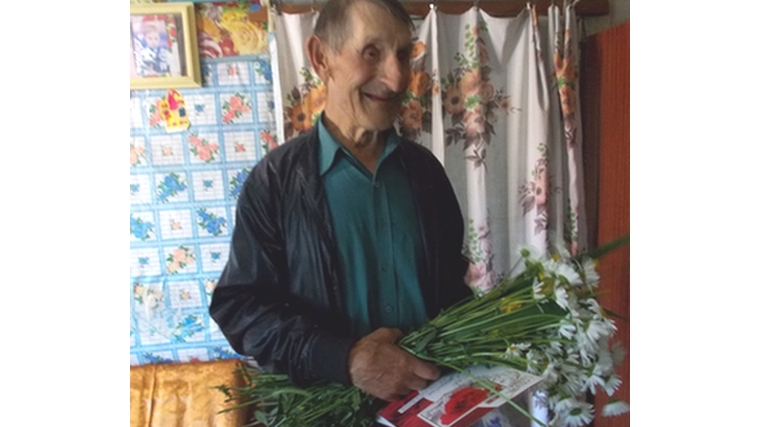 90-летний юбилей отметил житель д. Крылово Владимир Алексеевич Соловьев