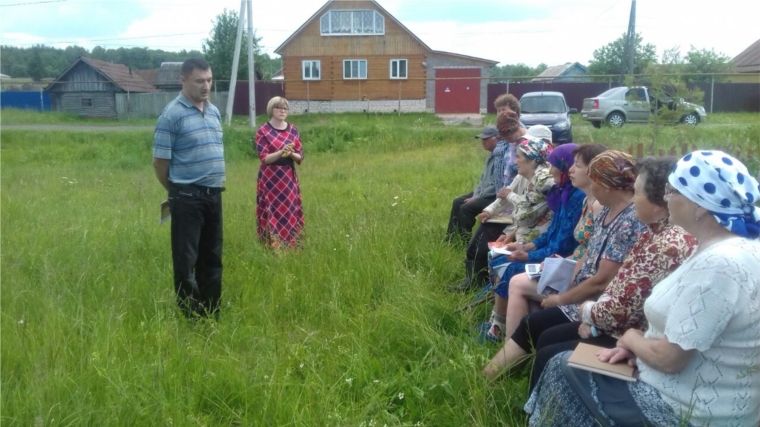 Состоялась встреча с гражданами д. Петропавловск Шумерлинского района